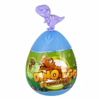 Dino vajíčko s prekvapením 11cm - žltá