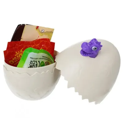 Dino vo vajíčku MAXI 14cm - žltá