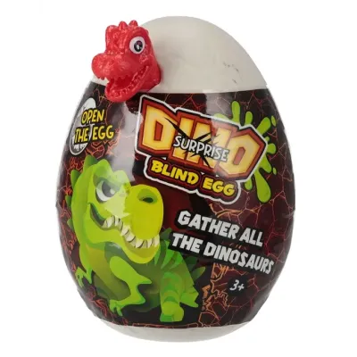 Dino vo vajíčku MAXI 14cm - žltá