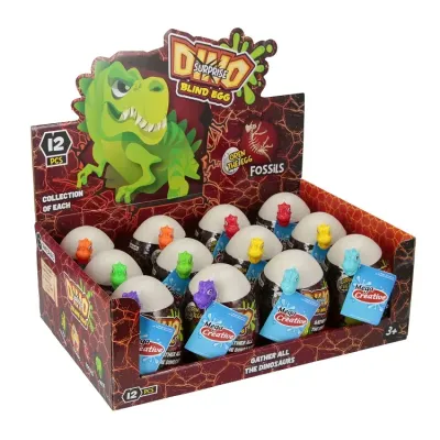 Dino vo vajíčku MAXI 14cm - žltá