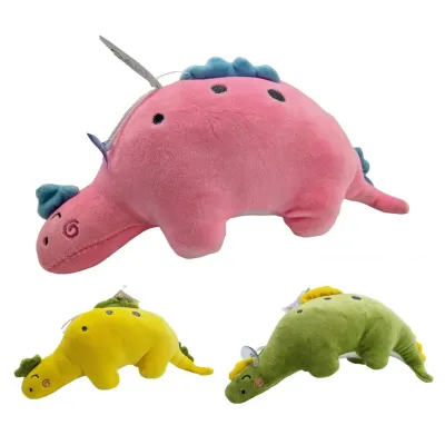 Dinosaurus plyšový 30cm - žltá