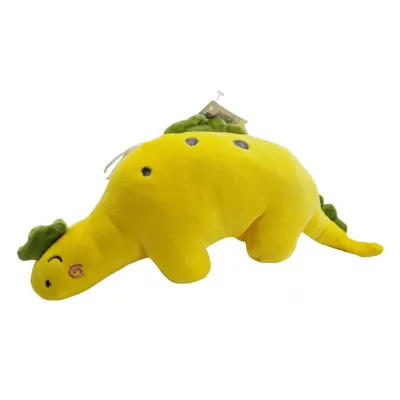 Dinosaurus plyšový 30cm - žltá