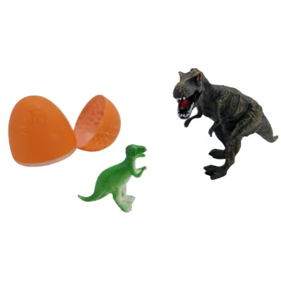 Dinosaurus s vajíčkom T-Rex 2v1