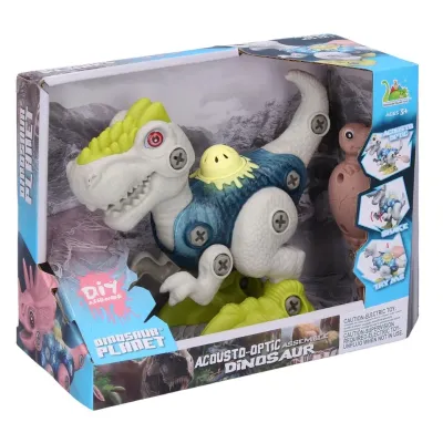 Dinosaurus šróbovací Raptor 17cm