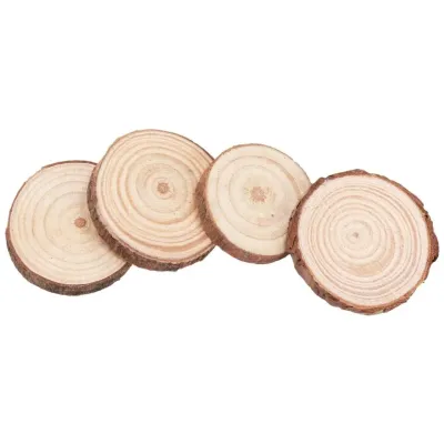 Drevené koliesko prírodné 4ks