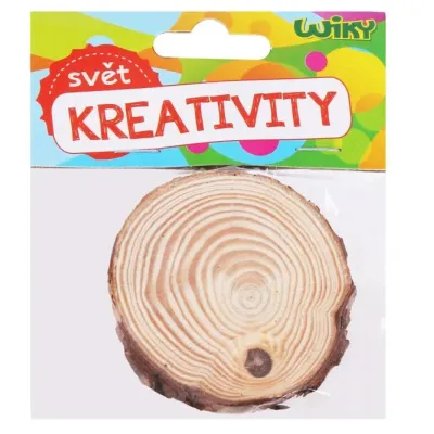 Drevené koliesko prírodné 7cm/2ks