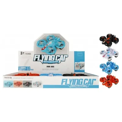 Dron na kolieska 13cm - čierna