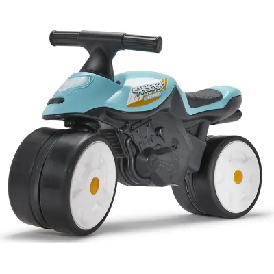 FALK Baby Moto Street Champion s tichými gumenými kolieskami - modré
