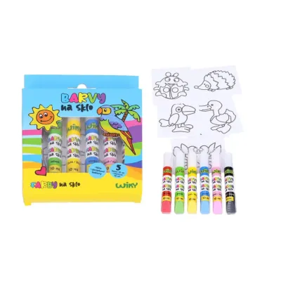 Farby na sklo 5+1 10ml