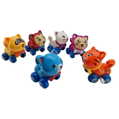 Farebná mačička na natiahnutie 7cm - žltá