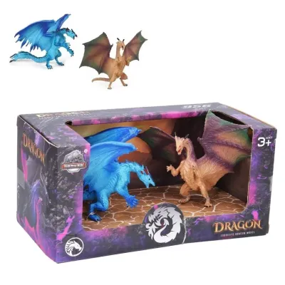 Figúrka draka 2ks 12cm