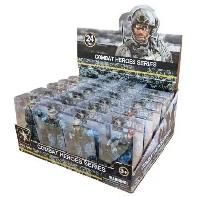 Figúrka vojaka so zbraňou Special Forces 10cm - baretka