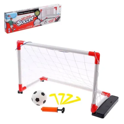 Futbal set s pohyblivou bránkou 62x42cm