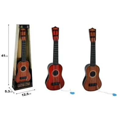 Gitara 4 struny 36cm - hnedá