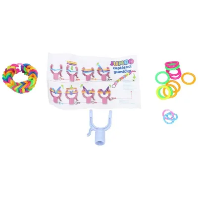 Gumičky zapletacie Jumbo+príslušenstvo