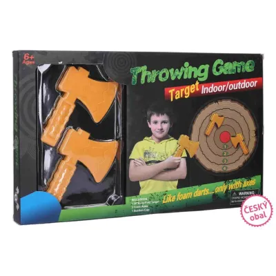 Hádzacie sekery s terčom 45cm