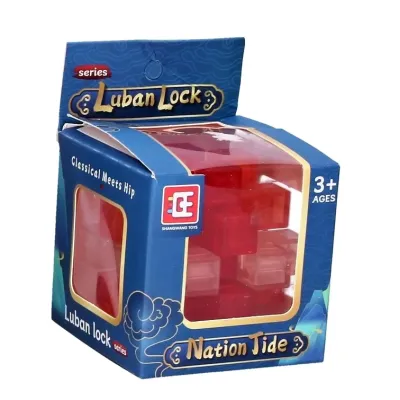 Hlavolam 7cm 4druhy - modrá