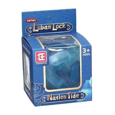 Hlavolam 7cm 4druhy - modrá