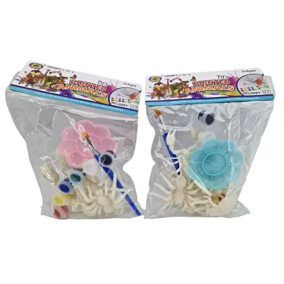 Hmyz na maľovanie sada 10ks - modrá