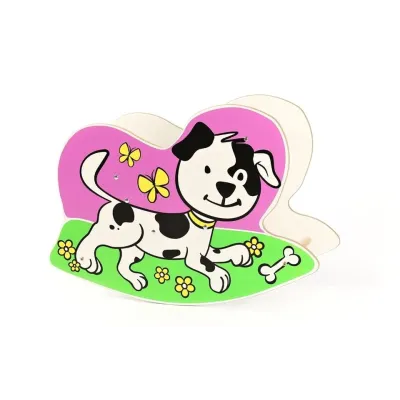 Hojdací pes a mačka 79cm