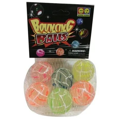 Hop gule farebné 3cm 6ks - modrá