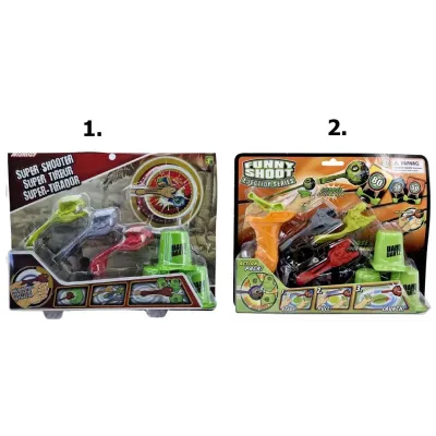 Hra vystreľovacia s terčom 6ks - 1