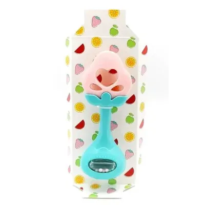 Hryzátko s hrkálkou ovocie 14cm