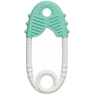 Hryzátko špendlík silikón 11,5cm - modrá