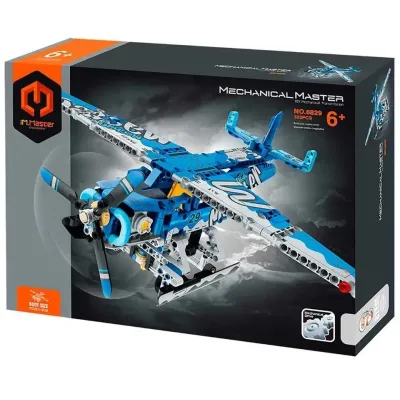 Hydroplán lietadlo mechanická stavebnica 323 dielikov