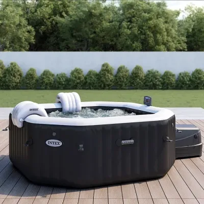 Intex 28458 Vírivka Jet & Bubble Spa Deluxe Octagon pre 4 osoby