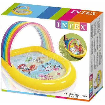 Intex 57156 Bazén so sprchou 147x130cm