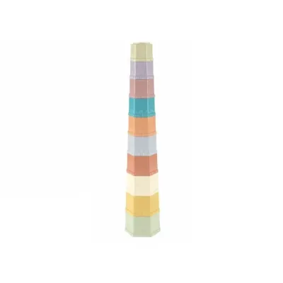 Kelímky stohovacie šesťhranné