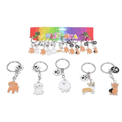 Kľúčenka tlapka a pes 9cm