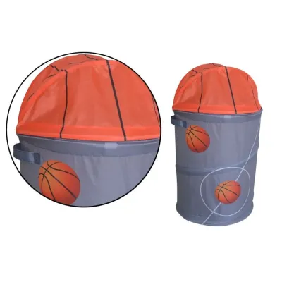 Kôš na hračky basketbal 35x35x60cm