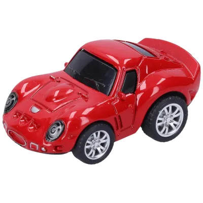 Kovové autíčko na spätné naťahovanie 6cm