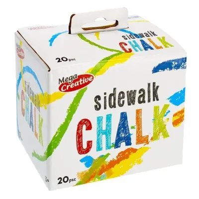 Kriedy chodníkové farebné 20ks