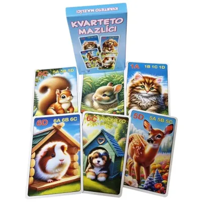 Kvarteto Mazlíci 32 kariet