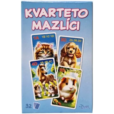 Kvarteto Mazlíci 32 kariet