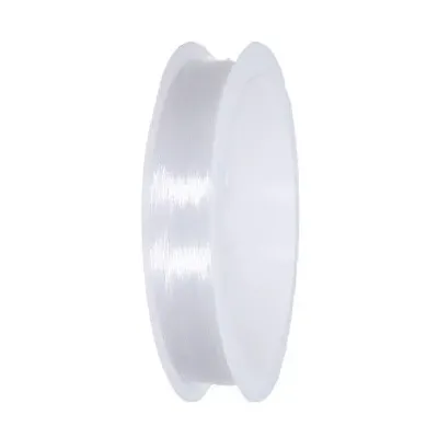 Lanko biele elastické na korálky 0,3mm,55m