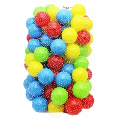 Loptičky v sieťke 6,5cm 100ks