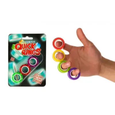 Magnetická hra krúžky 3ks