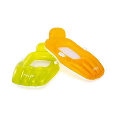 Intex 56805 Sedátko nafukovacie 163x104cm - zelená