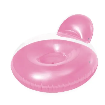 Intex 58889 Nafukovacie lehátko s operadlom 137x122cm - modrá