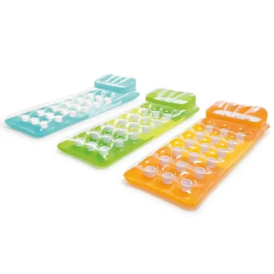 Intex 58890 Nafukovacie lehátko s otvormi 188x71cm - modrá