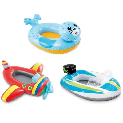Intex 59380 Detský čln Pool Cruisers 117x76cm - tuleň