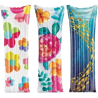 Intex 59720 Nafukovacie lehátko Fashion 183x69cm - korytnačka
