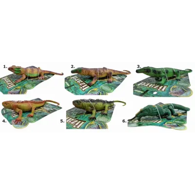 Jašterica s prísavkou 23cm - 1