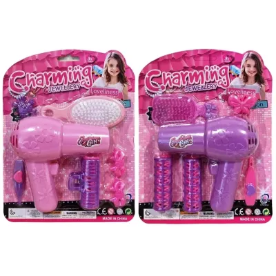 Kadernícka sada s fénom 2druhy - ružová