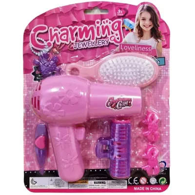 Kadernícka sada s fénom 2druhy - ružová