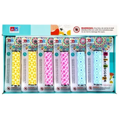 Kaleidoskop mini 10cm - žltá